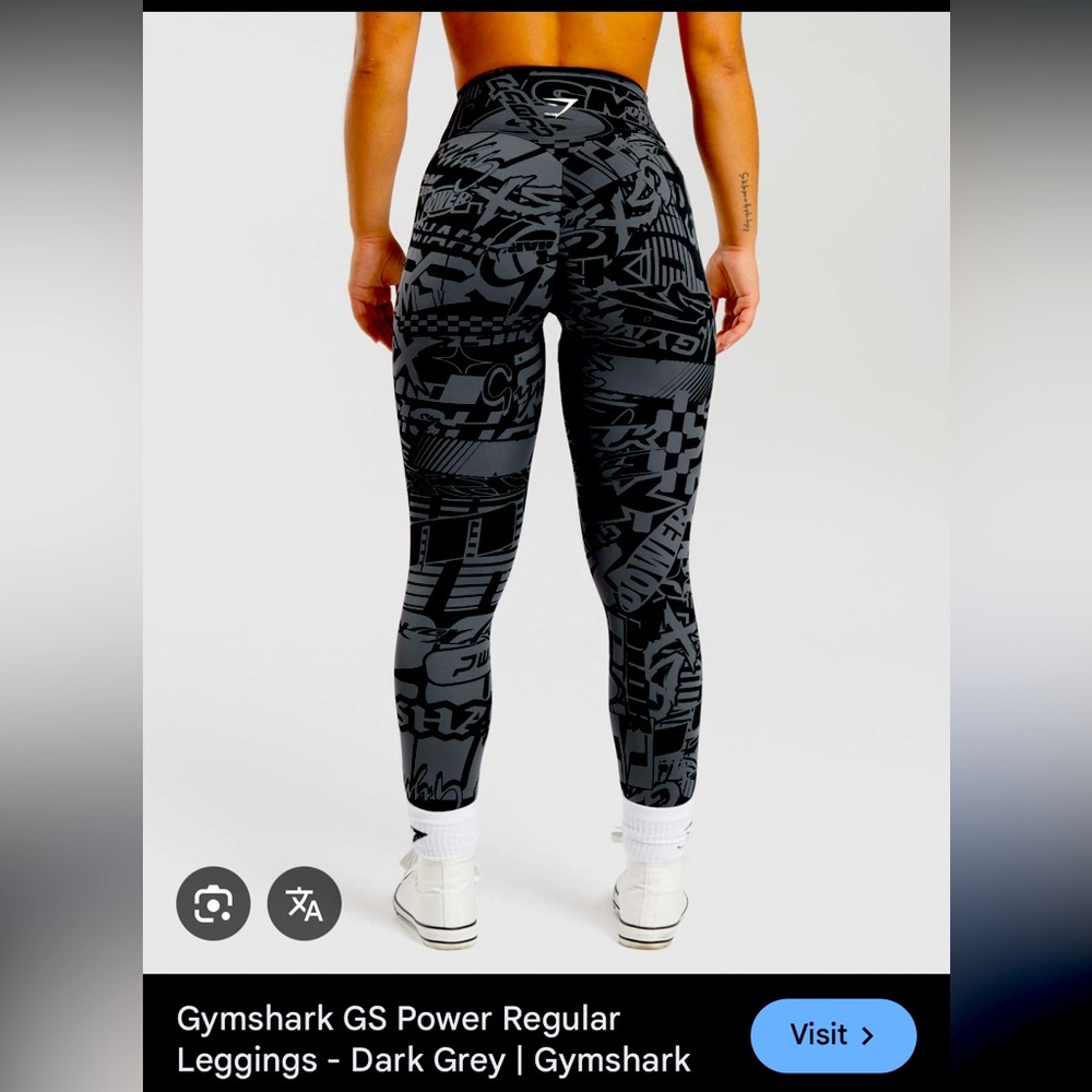 ISO GS power leggings dark grey
